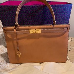 Tory Burch Lee Redzwill Satchel Authentic